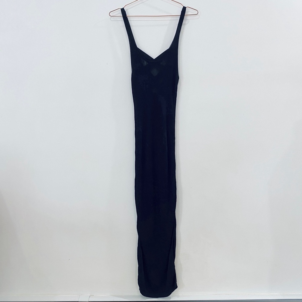 Free People Black Midi Dress